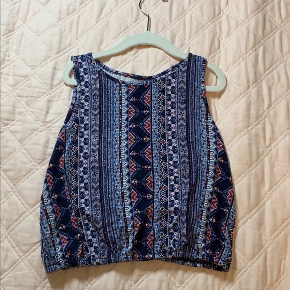 Red white and blue tank top!!